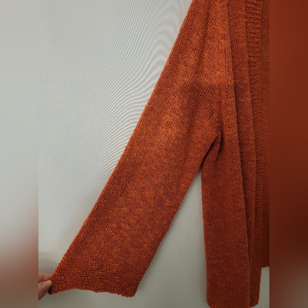 alexandra + oak Open Front Fall Cardigan Size XL - Picture 4 of 6